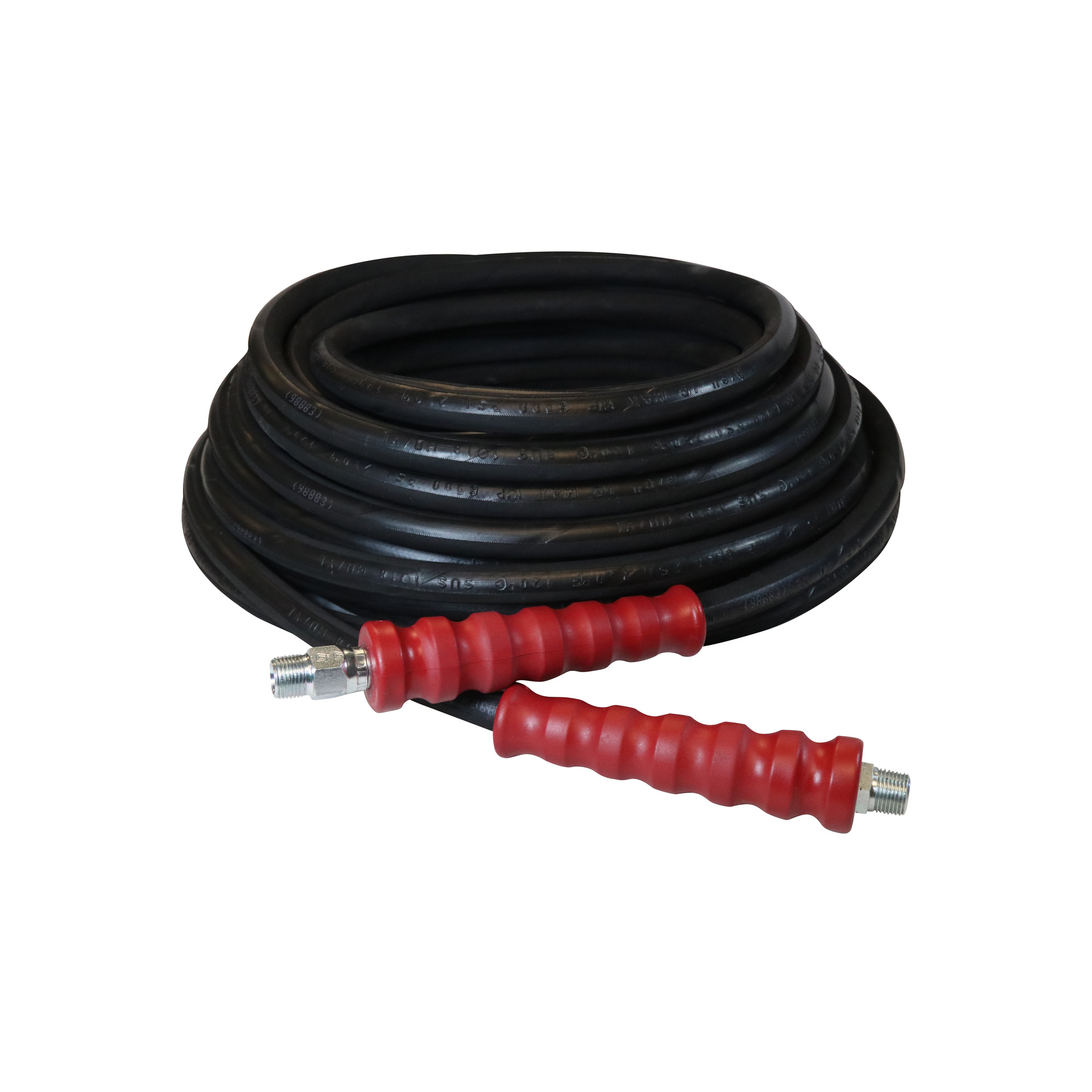 ProPulse, 3/8in.x75ft. Hot Clean Pressure Washer Hose, Diameter 3/8 in, Length 75 ft, Max. PSI 6000 Model# 989400146